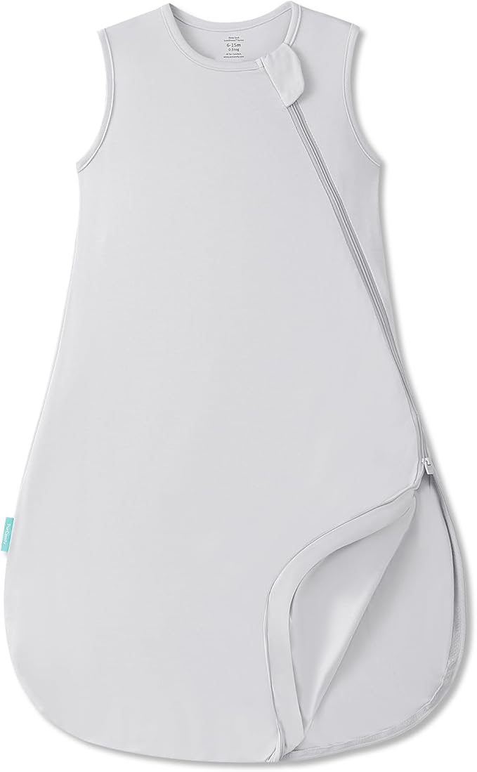Supersoft Sleep Sack 0.5 TOG, Premium Bamboo Viscose Sleeping Bag Thin Baby Wearable Blanket 2-Way Zipper Sleep Sack