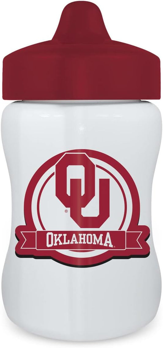 BabyFanatic Sippy Cup - NCAA Oklahoma Sooners - Officially Licensed Toddler & Baby Cup