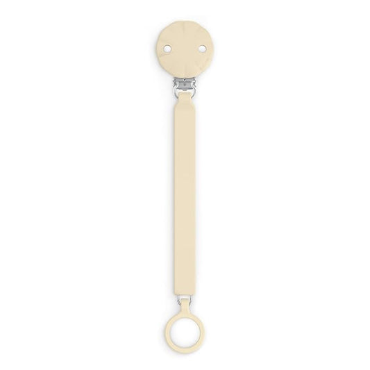 Suavinex Wonder Silicone Baby Pacifier Clip, Spain's #1 Baby Bottle and Pacifier Brand, Paci Clips for Babies, Essentials, White Cap Gray