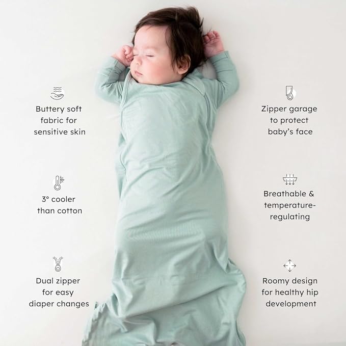 KYTE BABY Sleeping Bag for Toddlers - Made of Soft Rayon Made From Bamboo Material - 0-36 Months - 0.5 tog - Printed