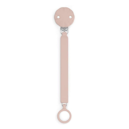 Suavinex Wonder Silicone Baby Pacifier Clip, Spain's #1 Baby Bottle and Pacifier Brand, Paci Clips for Babies, Essentials, Mauve Chalk