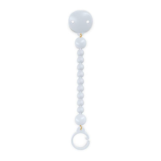 Suavinex Color Essence Silicone Baby Pacifier Clip, Single Piece 100% Soft Silicone Chain, Baby Accessories and Essentials, Designed in Spain, Blue