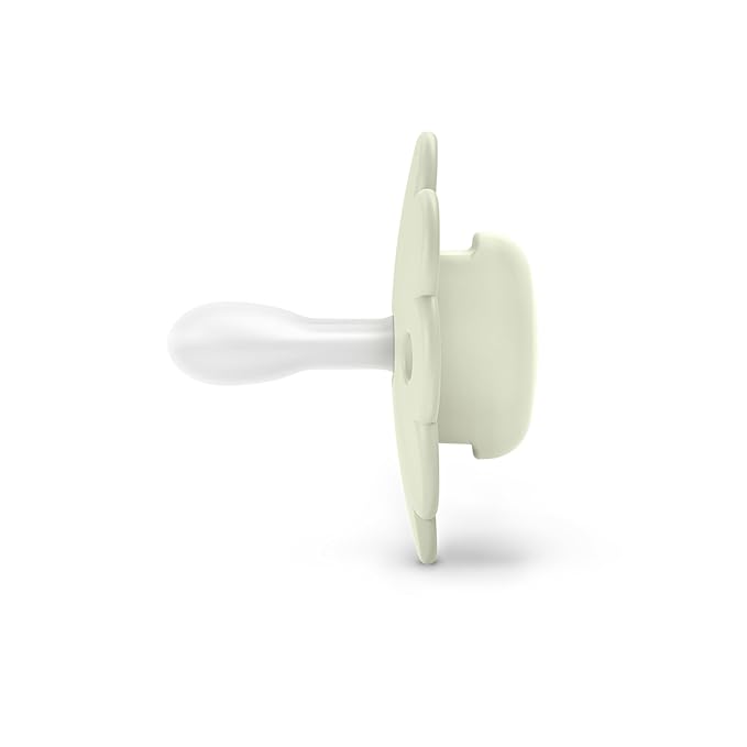 Suavinex Wonder Baby Pacifier, SX Pro Silicone Nipple, Reversible, Non Irritating Shield Design, 2 Pk Pacifiers 0-6 Months, Made in Europe, Aqua/Blue