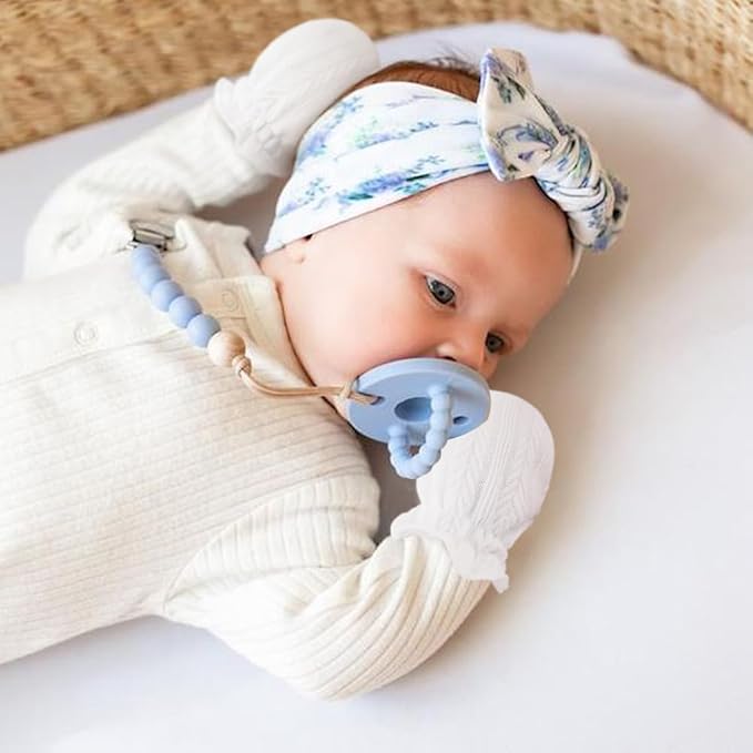 BQUBO 12 Pairs Baby Mittens Newborn Infant Toddler Mittens No Scratch Cotton Elastic Wrist Gloves for Boys Girls 0-6 Months