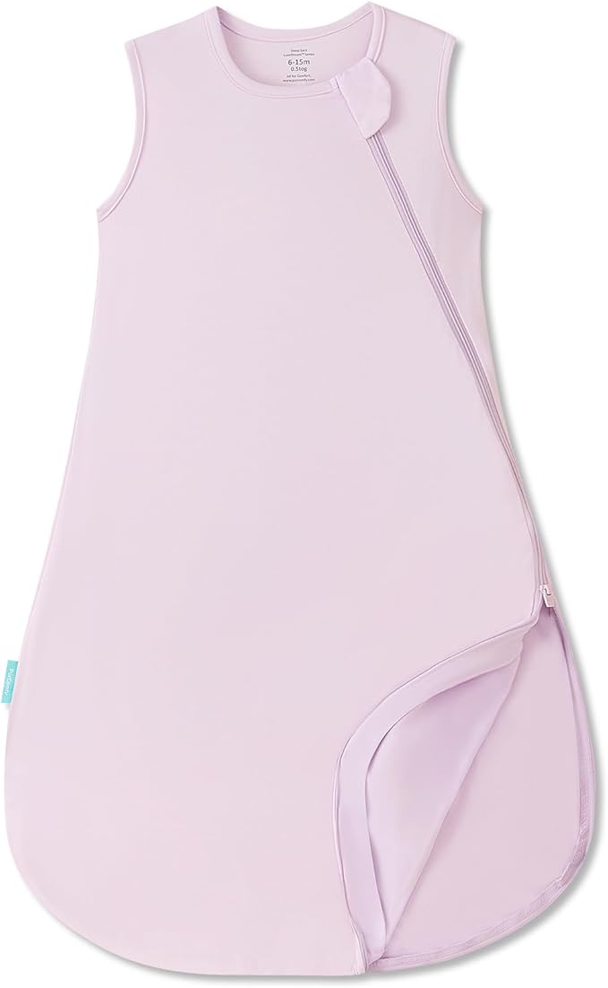 Supersoft Sleep Sack 0.5 TOG, Premium Bamboo Viscose Sleeping Bag Thin Baby Wearable Blanket 2-Way Zipper Sleep Sack