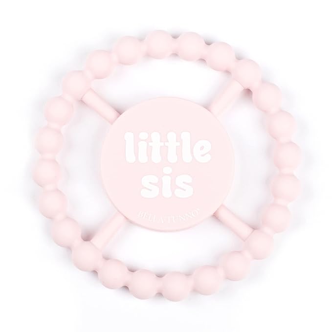 Baby Teether by Bella Tunno, Silicone Teethers for Babies 3-6 months, 6-12 months, Baby Toys, Pacifier, Teething Relief, Boys, Girls, Little Sis