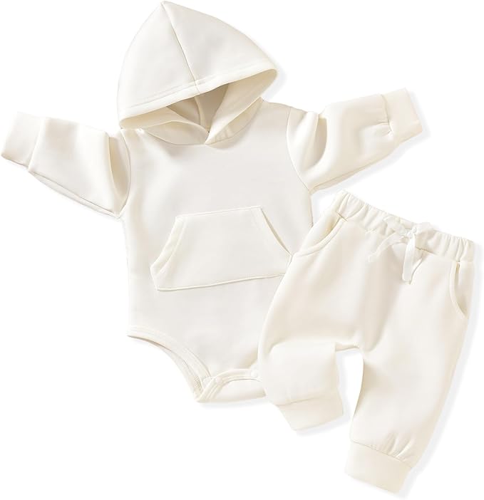 Aalizzwell Infant Baby Winter Hoodie Outfit