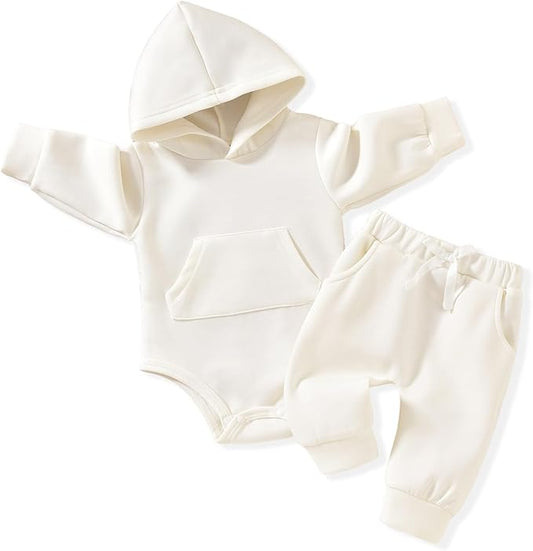 Aalizzwell Infant Baby Winter Hoodie Outfit
