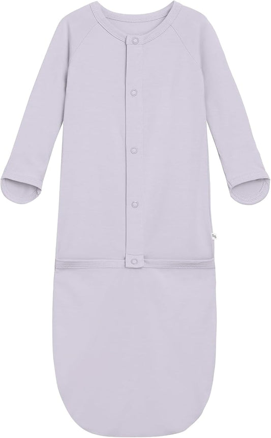 Baby Nightgowns Sleeper Gown Newborn Long Sleeve Pajama Gowns Unisex Viscose from Bamboo Infant Sleepwear