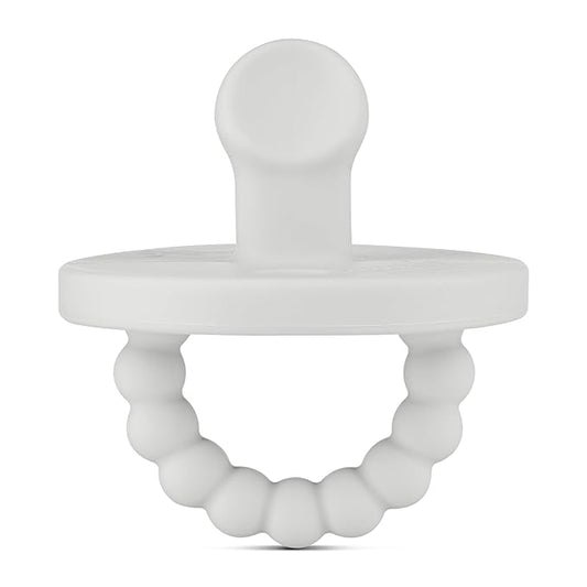 Ryan & Rose Cutie PAT Pacifier Teether (Slant, Grey)