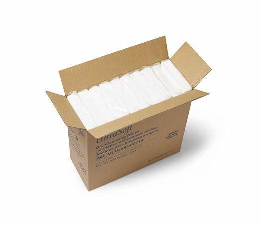Medline Ultrasoft Dry Baby Wipes, Gentle Disposable Cleansing Cloths, 1,200 Count, Dry Wipe Size is 7 x 13 inches, Great for Sensitive Skin and can be used as Baby Washcloths, Incontinence Wipes