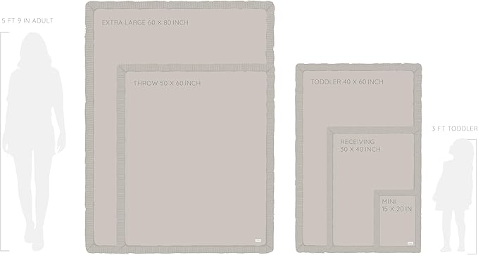 SARANONI Security Blankets for Babies Super Soft Boutique Quality Lush Luxury (Peach Blush, Mini 15" x 20")