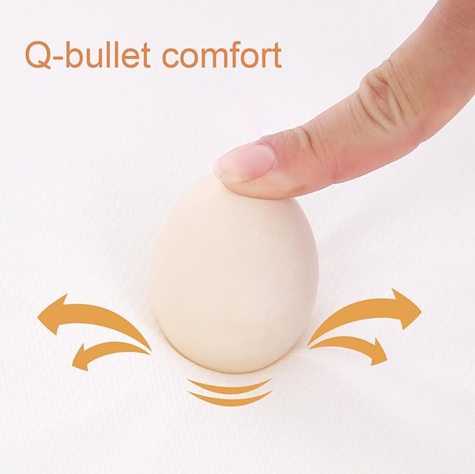 Wedge Pillow,19.3X 14.96x 4inches with Removeable Cover,30 Degree Incline（Blue-01）