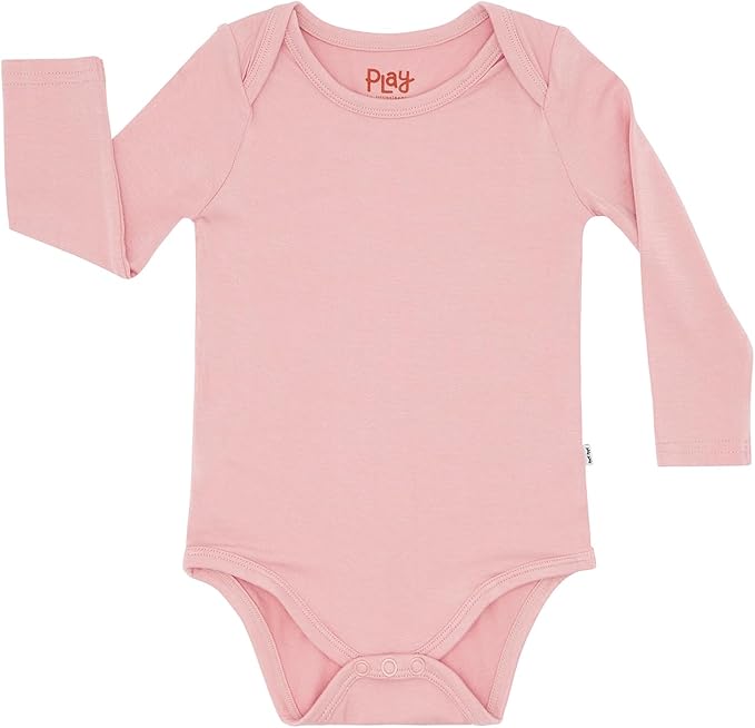 Little Sleepies Long Sleeve Bodysuit for Baby Girls & Boys, Soft Viscose from Bamboo One Piece, Tagless Baby Clothes w/Snaps