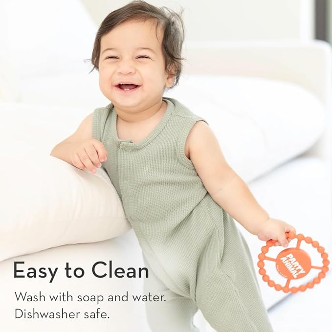 Baby Teether by Bella Tunno, Silicone Teethers for Babies 3-6 Months, 6-12 Months, Baby Toys, Pacifier, Teething Relief, Boys, Girls, Very Busy