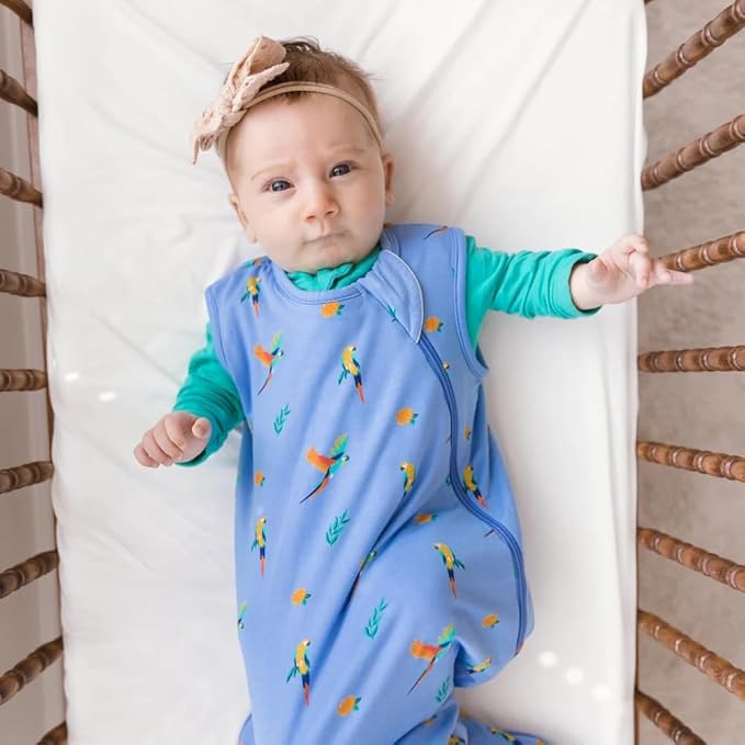 KYTE BABY Sleeping Bag for Toddlers - Made of Soft Rayon Made From Bamboo Material - 0-36 Months - 0.5 tog - Printed