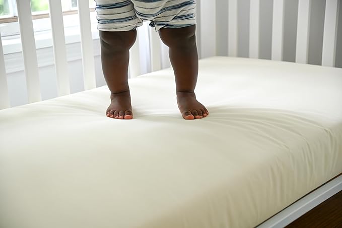Lullaby Earth Healthy Support Crib Mattress- Origional - Beige
