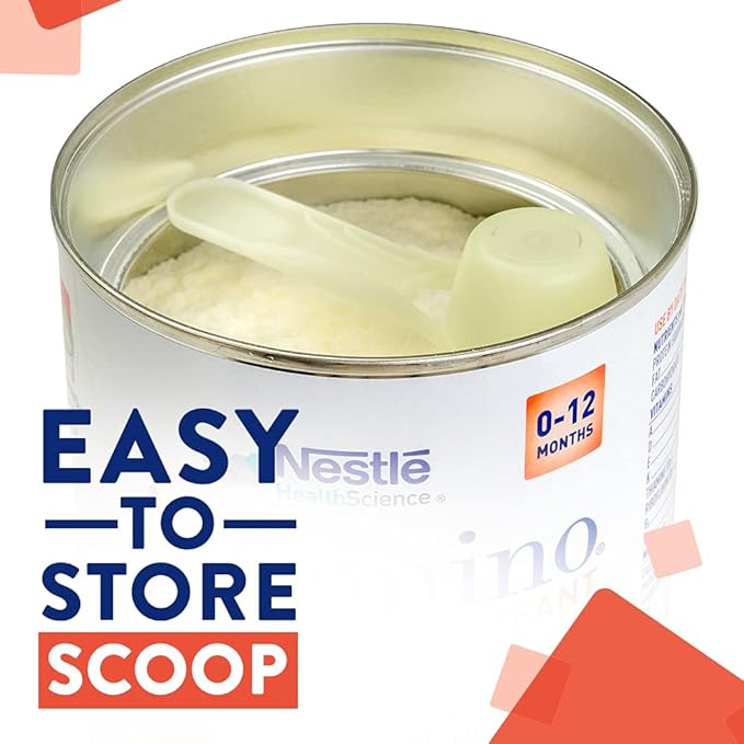 Hypoallergenic Amino Acid Based Infant Formula w/ Iron, Formula for Cow’s Milk Protein Allergy, 14.1 Ounces (Packaging May Vary)