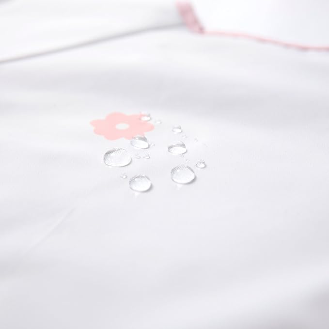 Ali+Oli Smock Bibs for Babies, BPA-Free Oeko-Tex Certified, Waterproof Baby Smock, Machine Washable, Toddlers Ages 6m+