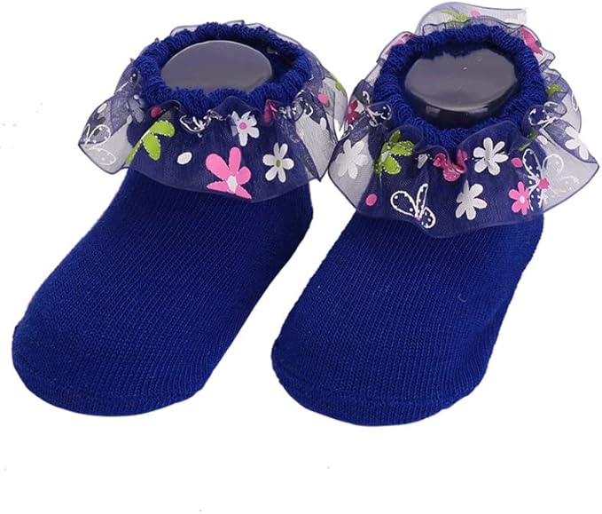 Toptim Newborn Baby-girls Socks and Bow Infant Toddler Ankle Socks