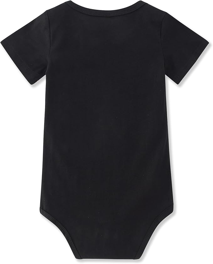 UNIFACO Unisex Baby Funny Saying Outfit Short and Long Sleeve Bodysuits Romper 0-18M