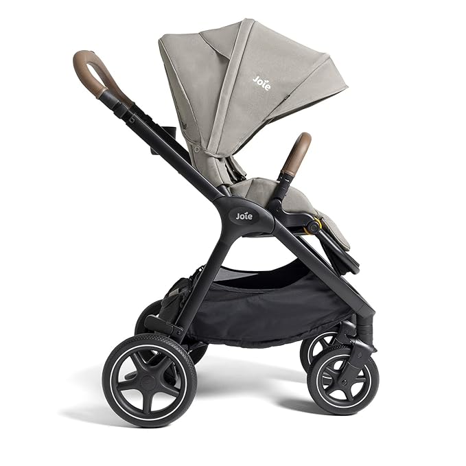 Joie, Kava 3-in-1 Stroller - Versatile, All-Wheel Suspension, Reversible Seat, Travel System Compatible and Detachable Crossbody Bag (Dove)