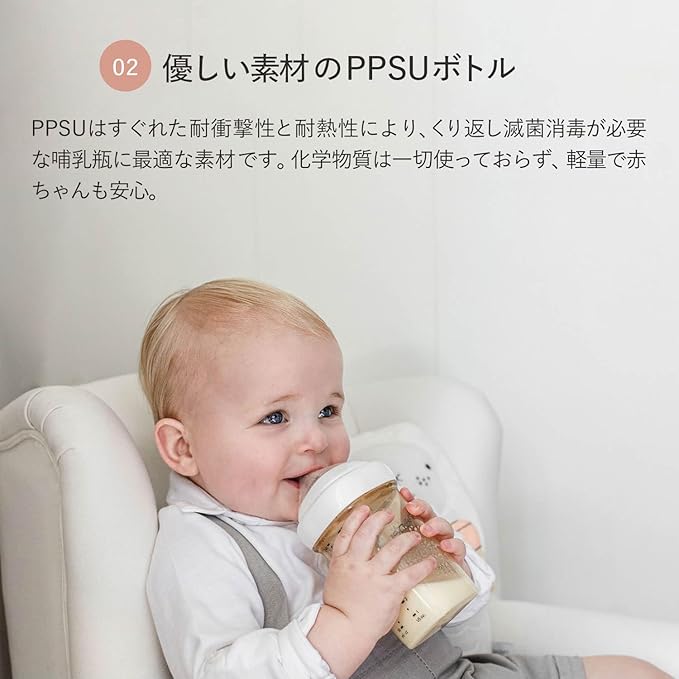 Hegen PPSU Baby Bottle Essentials Starter Kit (Suitable from Newborn Till 6 Months)