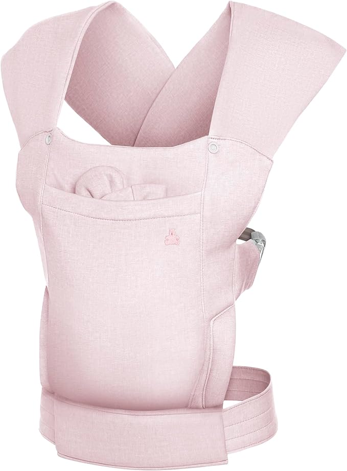 babyGap by Delta Children Legacy 3-in-1 Baby Carrier – Newborn to Toddler (Holds 7.5 to 25 lbs.), Face-in and Face-Out Baby Carrier Wrap with Lumbar Support, Ergonomic, Blush