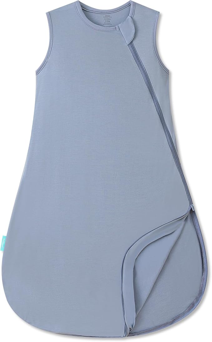 Supersoft Sleep Sack 0.5 TOG, Premium Bamboo Viscose Sleeping Bag Thin Baby Wearable Blanket 2-Way Zipper Sleep Sack