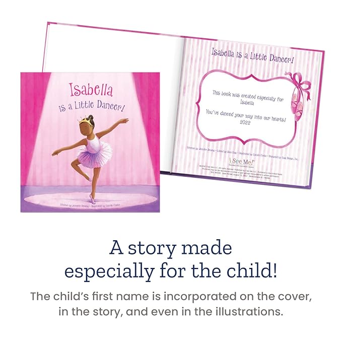 I See Me! I'm a Little Dancer - Dance Recital - Personalized Children's Story (Hardcover)