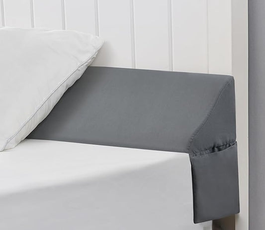 Vekkia King Pillow Wedge for Headboard Gap,Bed Gap Filler/Mattress Wedge Crack Filler,Close 0-3.5" Gap, Between Headboard and Mattress,Gray
