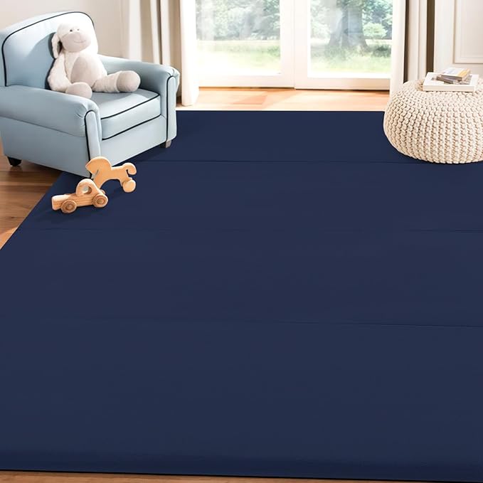 MeMoreCool Kids Floor Futon Mattress Large 6x4 FT, Thicken Foam Tatami Mattress for Children Play Area, Foldable Sleeping Pad Crawling Tatami Mat for Playroom