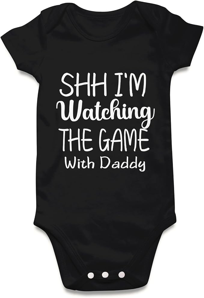 UNIFACO Unisex Baby Funny Saying Outfit Short and Long Sleeve Bodysuits Romper 0-18M