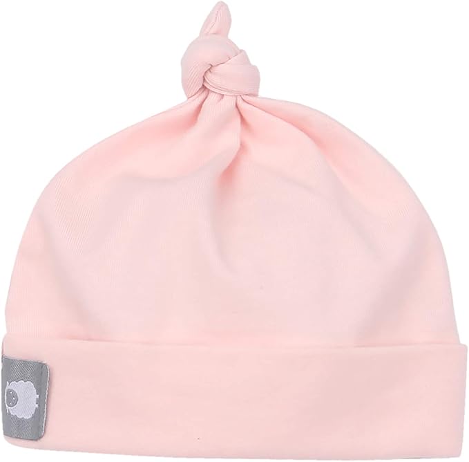 Lambs & Ivy 5 Piece Pink/Gray Plush Infant/Newborn Baby Gift Bag w/Swaddle