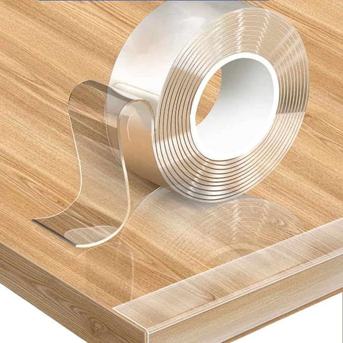 Baby Proofing Edge Protector for Kid Clear Edge Protector Strip Safety Corner Guards Child Proof Corner Bumper for Furniture 1.2" x 6.6' (thk: 2mm)