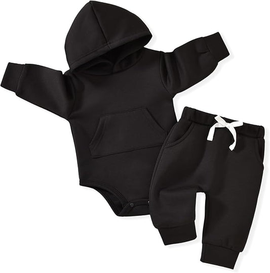 Aalizzwell Infant Baby Winter Hoodie Outfit