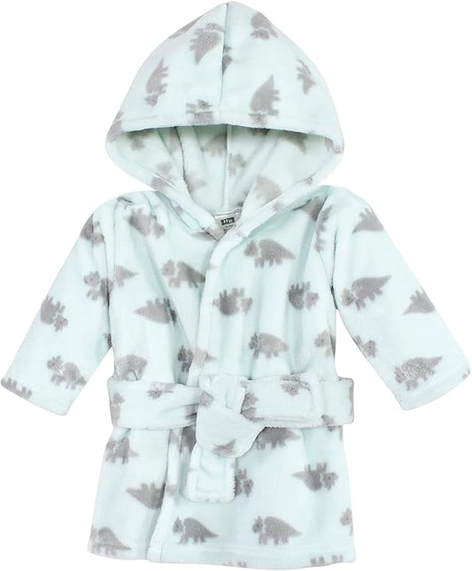 Hudson Baby Unisex Baby Plush Animal Face Bathrobe