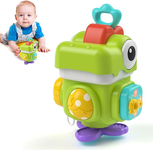 Montessori Toys for 1 Year Old, Busy Board Sensory Activities Educational Travel Toys for Toddler 1-3, Baby Toys 12-18 Months, 1 Year Old Boy and Girl Gifts