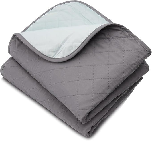 Bed Pads Washable Waterproof 34x36 Inch (2pack),Hide Stains Washable Incontinence Pads for Adults,Waterproof Bed Pads Washable,Bed Protector Pads, Slip Resistant Bed Pad for Kids,Toddlers,Pet