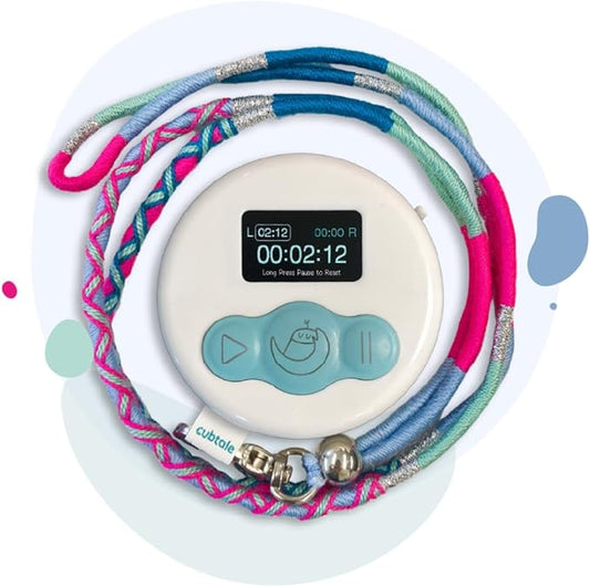 Smart Breastfeed Tracker - The Breastfeed Cub: On-The-Spot One-Press Smart Baby Care Logger, Reminders, Notifications, Routines, Multiple Caregivers, Pediatrician & Expert Support