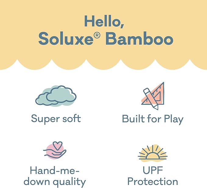 Little Sleepies Long Sleeve Bodysuit for Baby Girls & Boys, Soft Viscose from Bamboo One Piece, Tagless Baby Clothes w/Snaps