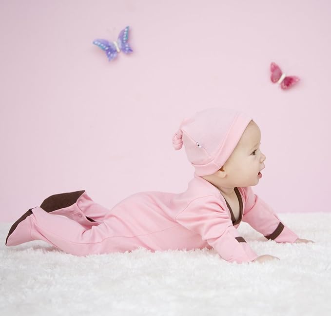 Babysoy Baby Snap Footie Sleeper