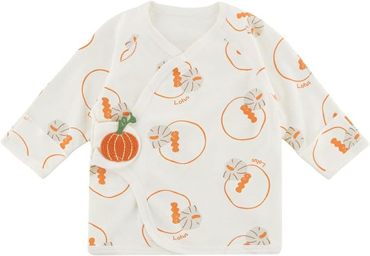 Premie Side Snap Baby Shirt for Preemie Baby, Purcotton Side Snap Tees for Newborn Baby Girls&Boys