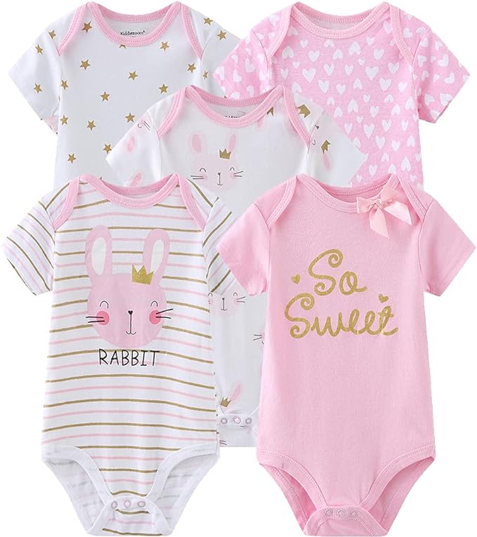 Kiddiezoom Unisex Baby Layette Essentials Giftset Clothing Set 19-Piece For Newborn Baby