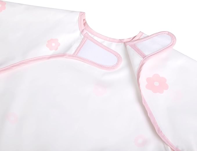 Ali+Oli Smock Bibs for Babies, BPA-Free Oeko-Tex Certified, Waterproof Baby Smock, Machine Washable, Toddlers Ages 6m+