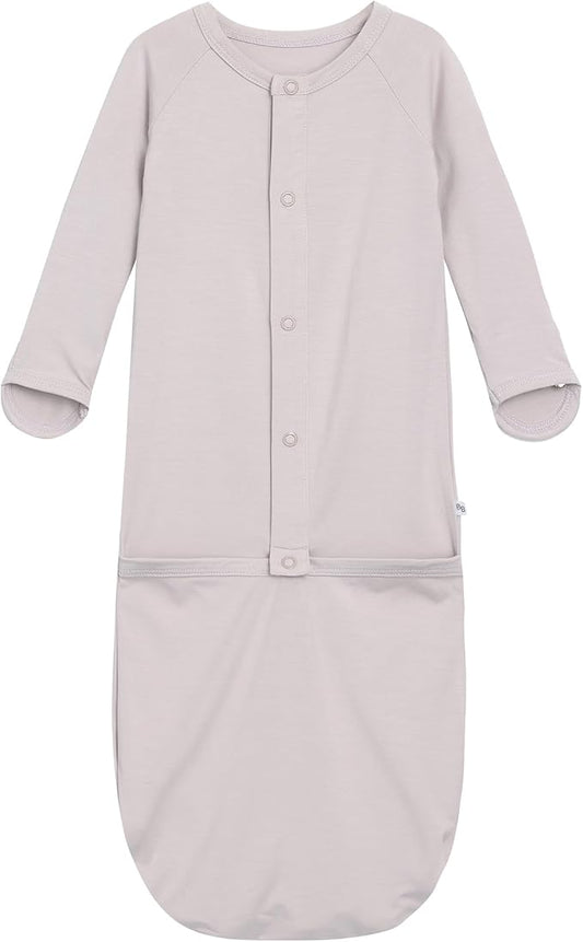 Baby Nightgowns Sleeper Gown Newborn Long Sleeve Pajama Gowns Unisex Viscose from Bamboo Infant Sleepwear