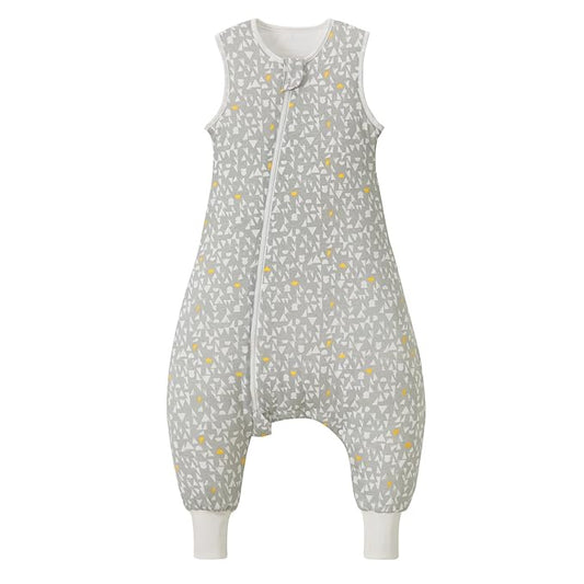 Super Soft 1.5 TOG Sleep Sack with Legs, 100% Organic Cotton Warm Comfy All Season Toddler Sleep Sack with Feet, Graphic, Size M