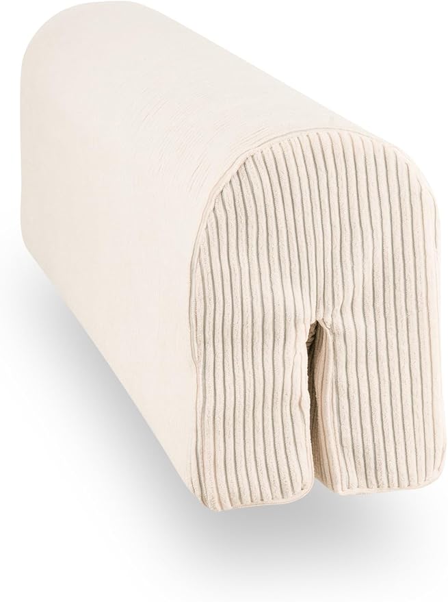 Bed Rail Bumpers Protector, Hospital Bed Rails Padding, Loft Beds and Bunk Beds Bumpers Protector, Premium Soft Memory Foam - Anti-Bump | Fall Prevention, Size 27.6 x 5.5 x 7.9 Inches, Beige