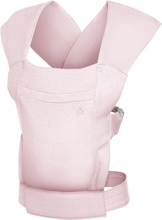 babyGap by Delta Children Legacy 3-in-1 Baby Carrier – Newborn to Toddler (Holds 7.5 to 25 lbs.), Face-in and Face-Out Baby Carrier Wrap with Lumbar Support, Ergonomic, Blush