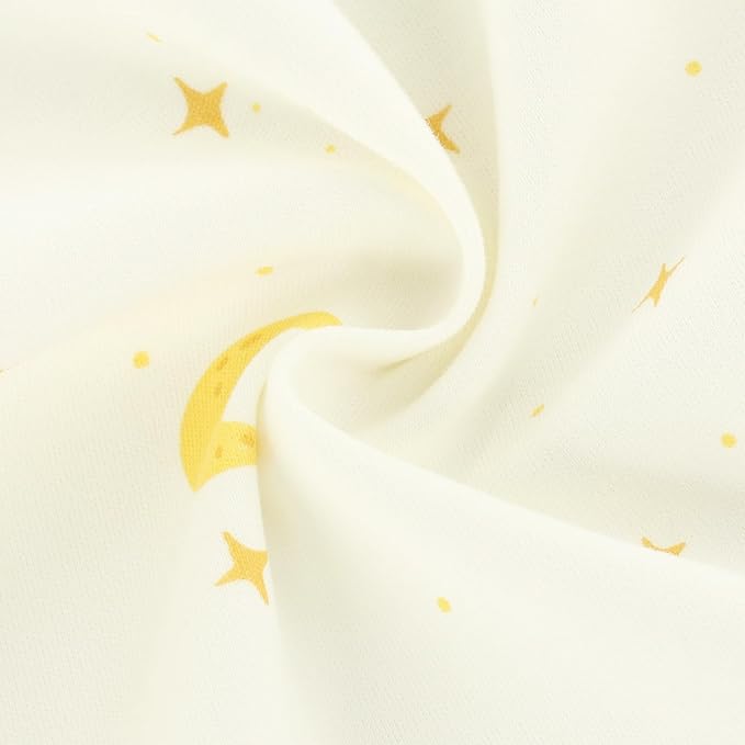 Side Snap Baby Shirt for Newborn Baby Boys&Girls, Purcotton Infant Tshirt for Autumn&Winter